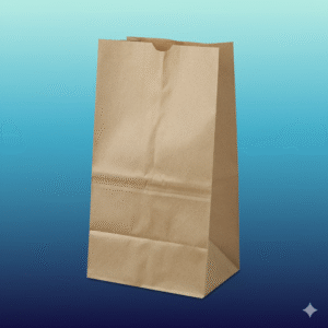 8 lb. Brown Paper Bag - 500/Bundle